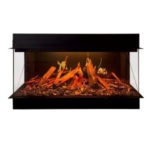3D  Holographic Fireplaces